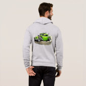 Classic Hot Rod Sweat Jacket Hoodie (Achterkant volledig)