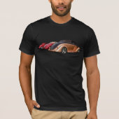 Classic Hot Rods Abstract T-shirt (Voorkant)