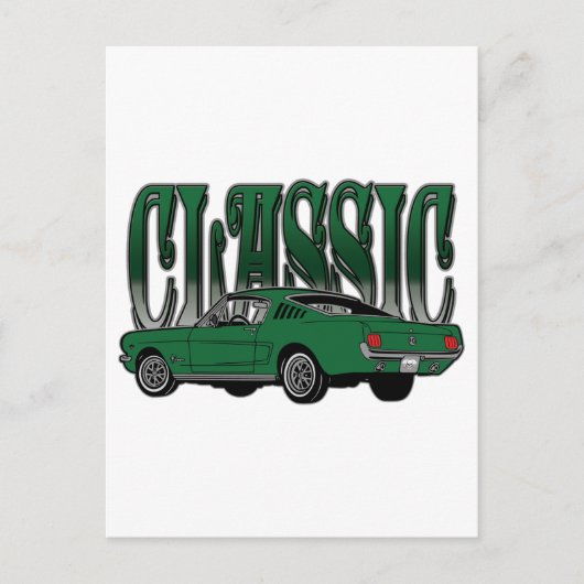Classic Hotrod Gifts Briefkaart (Voorkant)