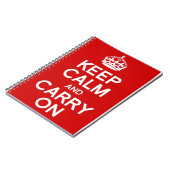 CLASSIC HOUDT KALK EN DRAAIT AAN NOTITIEBOEK (Linkerzijde)