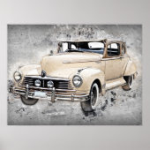 Classic Hudson Commodore Auto Poster (Voorkant)