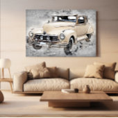 Classic Hudson Commodore Auto Poster