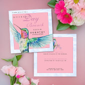 Classic Hummingbird Moederdag Brunch Uitnodiging