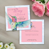 Classic Hummingbird Moederdag Brunch Uitnodiging