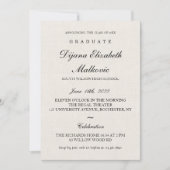 Classic I Canva Afstuderen Kaart (Voorkant)