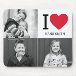Classic I Heart Photo Muismat