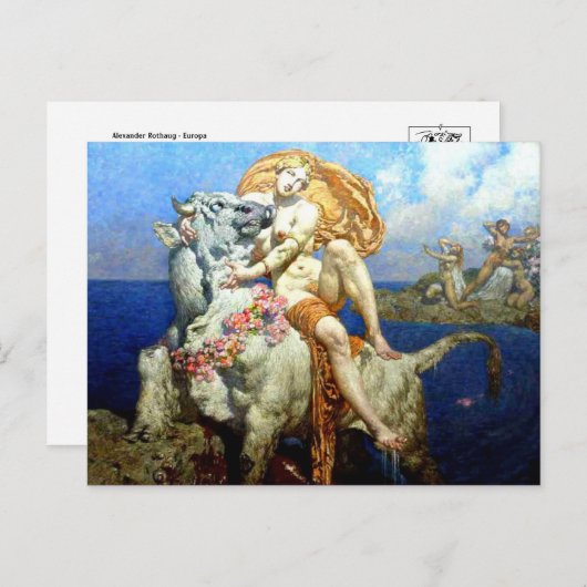 Classic Illustration Briefkaart (Voorkant / Achterkant)