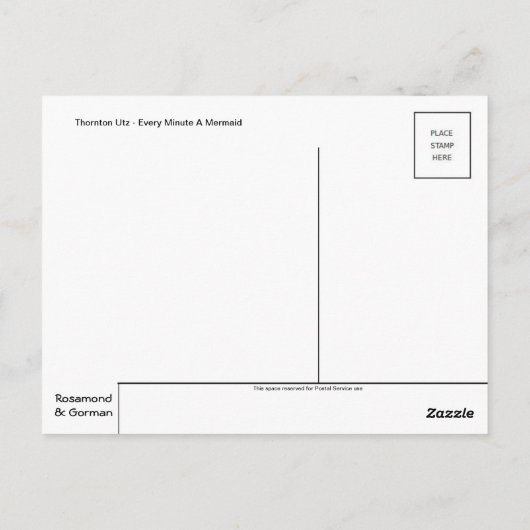 Classic Illustration Briefkaart (Achterkant)