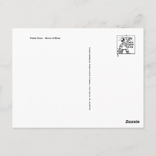 Classic Illustration Briefkaart (Achterkant)