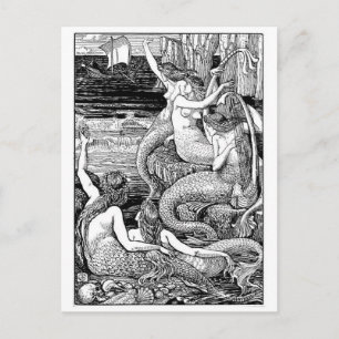 Classic Illustration Briefkaart