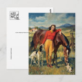 Classic Illustration Briefkaart (Voorkant / Achterkant)