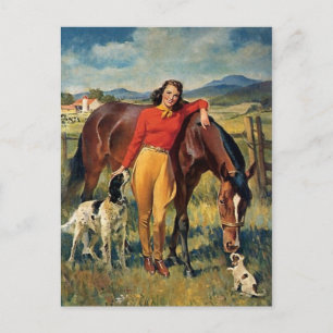 Classic Illustration Briefkaart