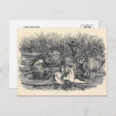 Classic Illustration Briefkaart (Voorkant / Achterkant)