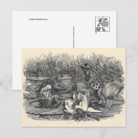 Classic Illustration Briefkaart (Voorkant / Achterkant)