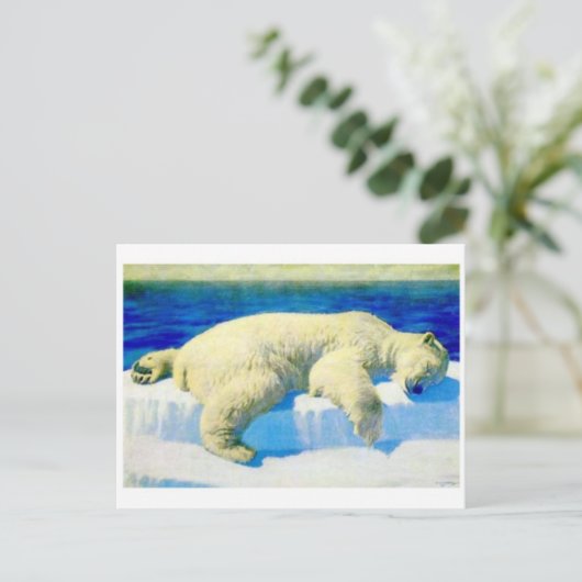 Classic Illustration Briefkaart (Staand voorkant)