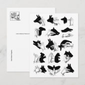 Classic Illustration Briefkaart (Voorkant / Achterkant)