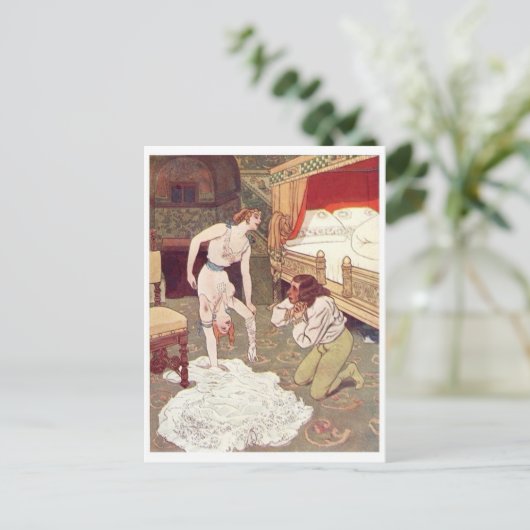 Classic Illustration Briefkaart (Staand voorkant)