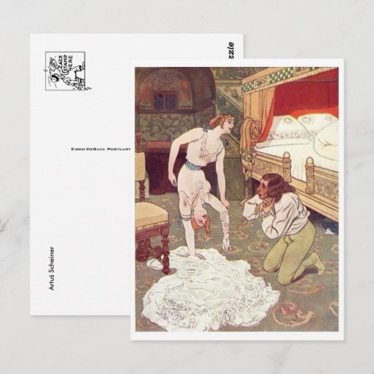 Classic Illustration Briefkaart (Voorkant / Achterkant)