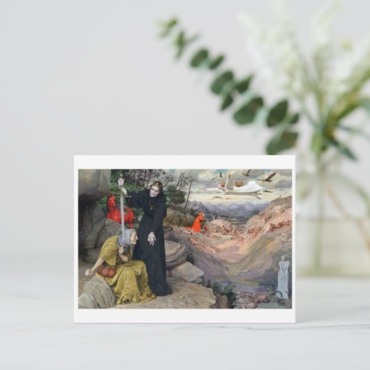 Classic Illustration Briefkaart (Staand voorkant)