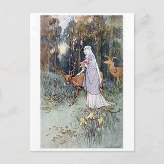 Classic Illustration Briefkaart (Voorkant)