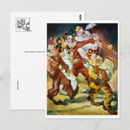 Classic Illustration Briefkaart (Voorkant / Achterkant)