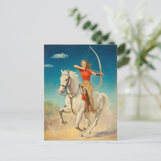 Classic Illustration Briefkaart (Staand voorkant)