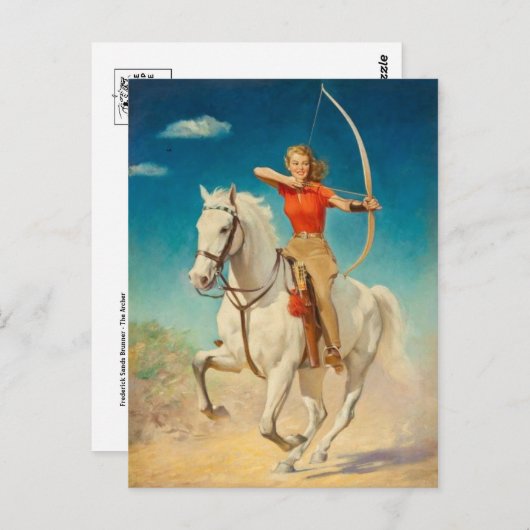 Classic Illustration Briefkaart (Voorkant / Achterkant)