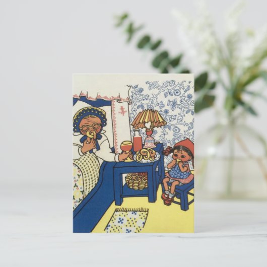 Classic Illustration Briefkaart (Staand voorkant)