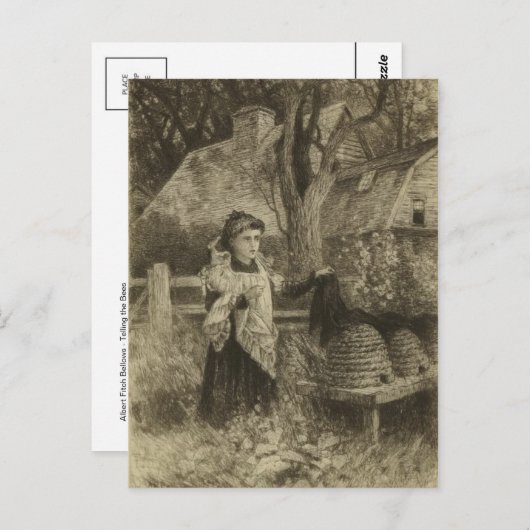 Classic Illustration Briefkaart (Voorkant / Achterkant)