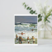 Classic Illustration Briefkaart (Staand voorkant)