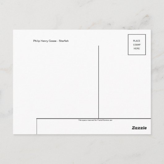 Classic Illustration Briefkaart (Achterkant)