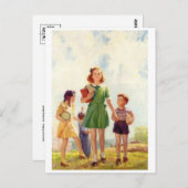 Classic Illustration Briefkaart (Voorkant / Achterkant)