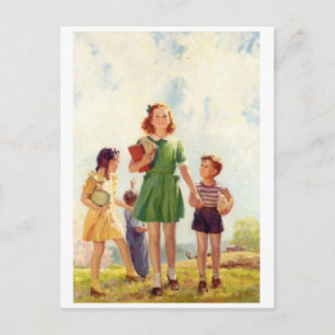 Classic Illustration Briefkaart