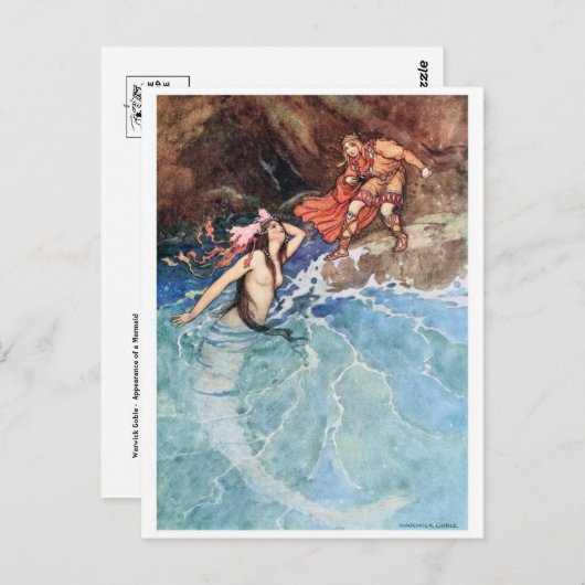 Classic Illustration Briefkaart (Voorkant / Achterkant)