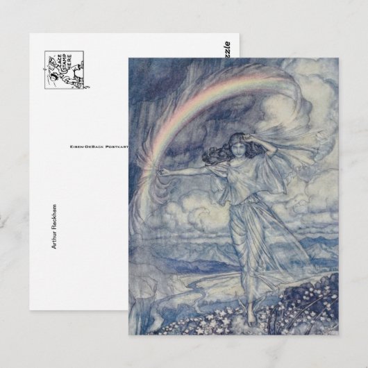 Classic Illustration Briefkaart (Voorkant / Achterkant)