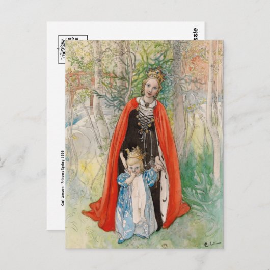 Classic Illustration Briefkaart (Voorkant / Achterkant)