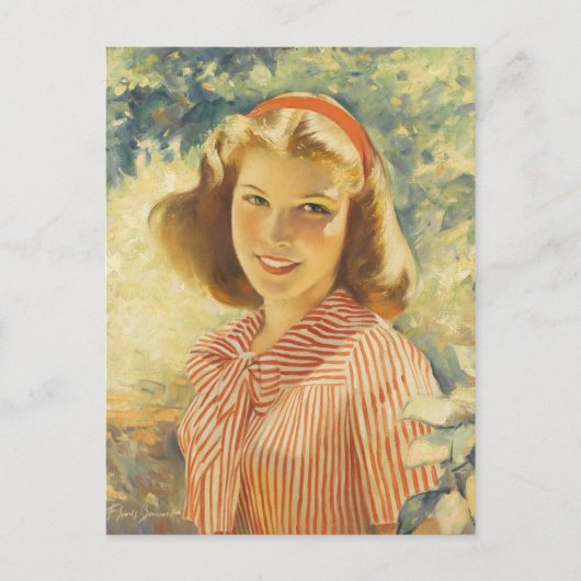 Classic Illustration Briefkaart (Voorkant)