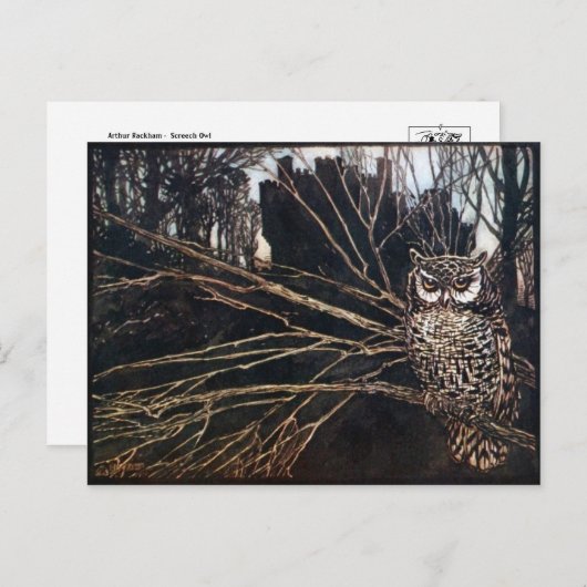 Classic Illustration Briefkaart (Voorkant / Achterkant)