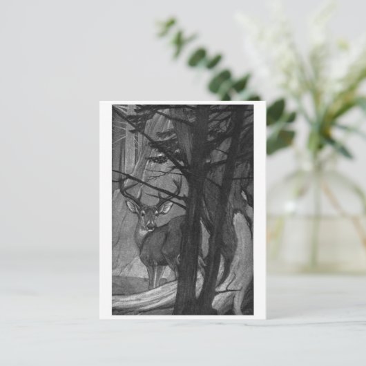 Classic Illustration Briefkaart (Staand voorkant)