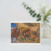 Classic Illustration Briefkaart (Staand voorkant)