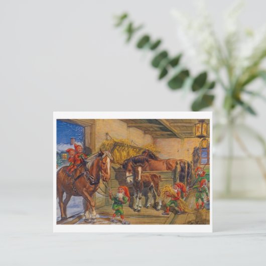 Classic Illustration Briefkaart (Staand voorkant)