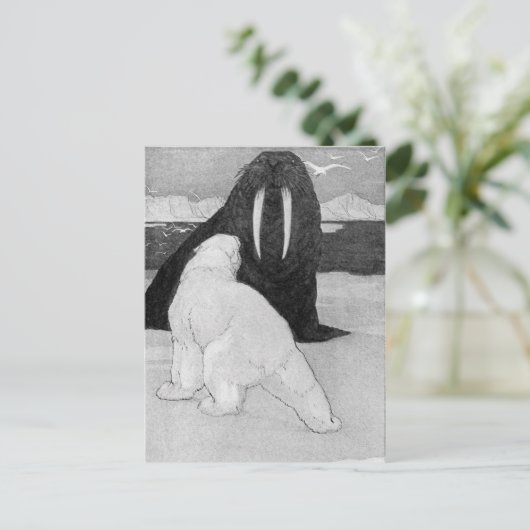 Classic Illustration Briefkaart (Staand voorkant)