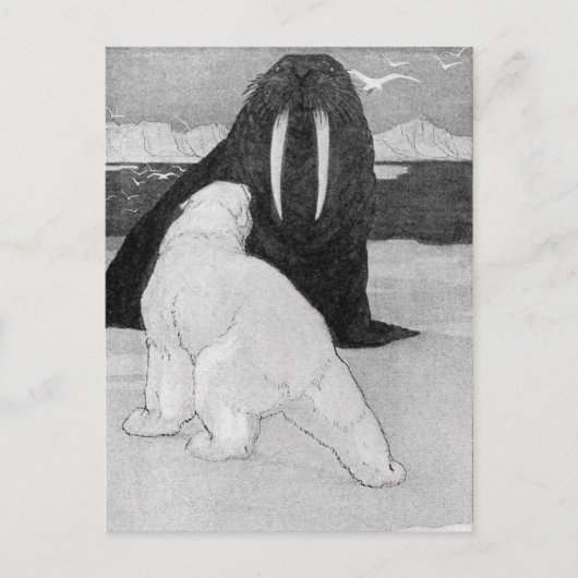 Classic Illustration Briefkaart (Voorkant)