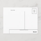 Classic Illustration Briefkaart (Achterkant)