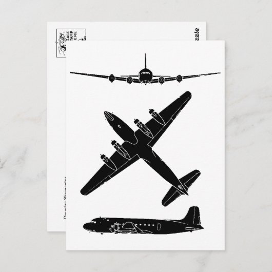 Classic Illustration Briefkaart (Voorkant / Achterkant)