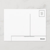 Classic Illustration Briefkaart (Achterkant)