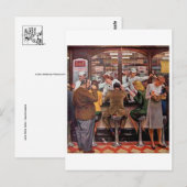 Classic Illustration Briefkaart (Voorkant / Achterkant)