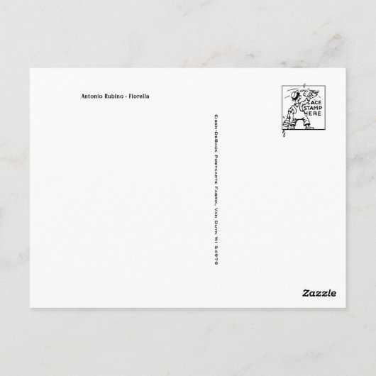 Classic Illustration Briefkaart (Achterkant)