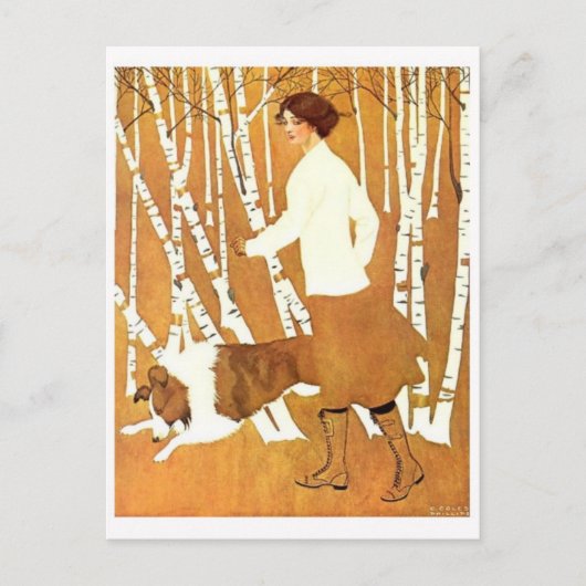Classic Illustration Briefkaart (Voorkant)