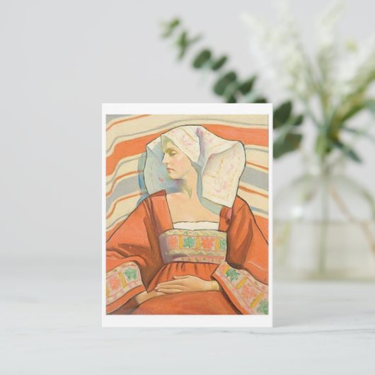 Classic Illustration Briefkaart (Staand voorkant)